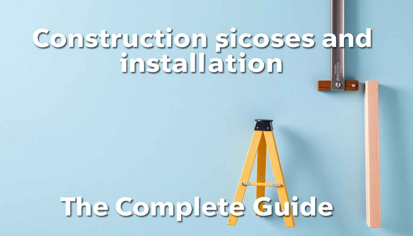 Construction process and installation — The Complete Guide