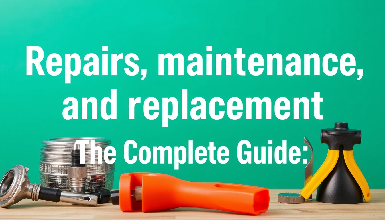 Repairs, maintenance, and replacement — The Complete Guide