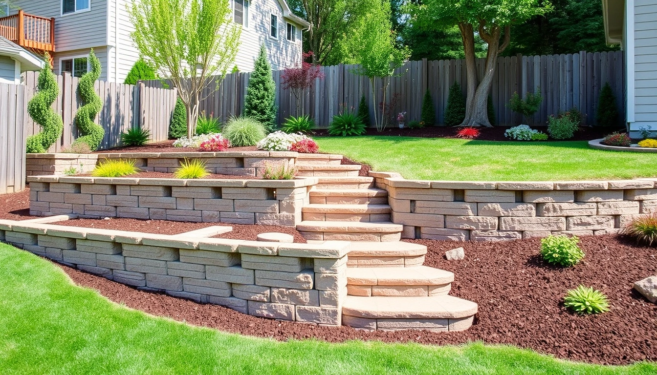 What Is the Best Retaining Wall Design for a Backyard Slope?